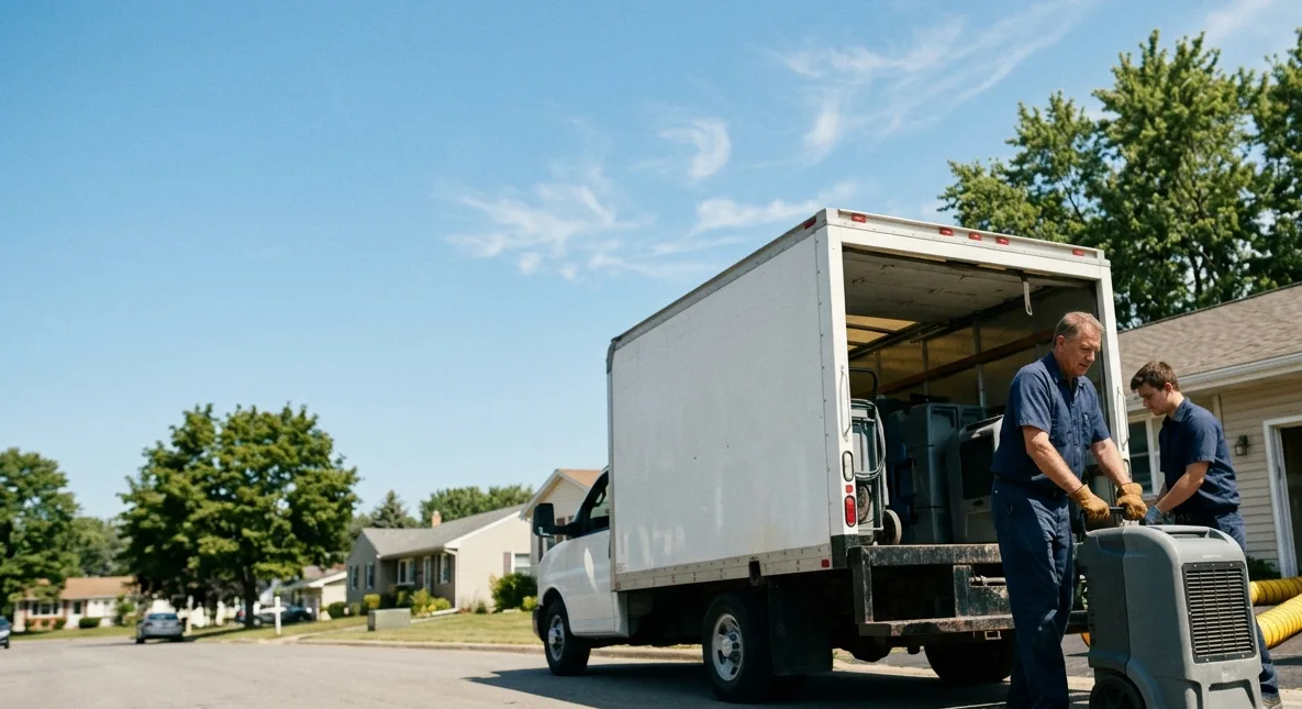 Water Damage Cleanup in Pleasant Hill, IL near me